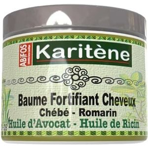 Haarversterkende balsem, avocado-olie, ricinusolie, chebe, rozemarijn chebe - rozemarijn