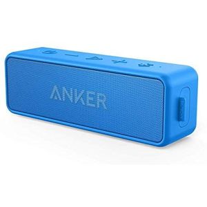Anker - SoundCore 2 - Bluetooth-luidspreker - Blauw - Waterbestendig