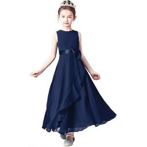 Bruiloft Bloemenmeisje Outfits Dideyttawl Aangepaste Chiffon Junior Bruidsmeisje Voor Tieners Bloemenmeisje Jurken Voor Bruiloft Kinderen Eerste Communie Jurken Bruiloft Bloemenmeisje Kerstfeest