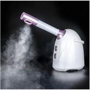 Spray hydraterende Beauty Instrument, Facial Steamer Hot/Cool Ionic - 360 ° Draaibaar Nano Ionische Spuiten Thermische Warme Mist Luchtbevochtiger Verstuiver Schoonheid Instrument Gezicht
