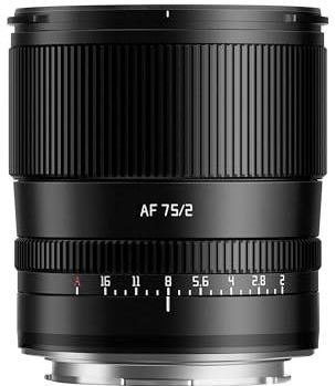 TTArtisan - AF 75mm f/2.0 - Objectief - Zilver - L-Mount - Volledig Formaat