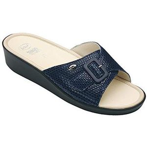 Scholl Mango damessandalen, marineblauw met memory cushion maat 36