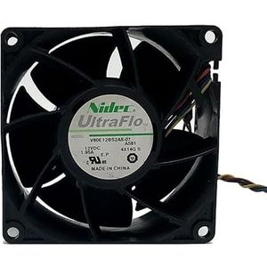 LMNCBVYA - 6000RPM, 115CFM, Speed Control 12V 1.95A V80E12BS2A5-07 8038 4-Pin High-Performance Server Fan