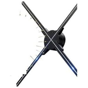 72 CM blote oog 3d hologram projector 960 stks WIFI Cloud LED holografische Fan Hot selling Licht Reclame Display