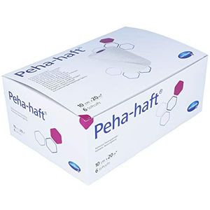 Hartmann Peha Haft bevestigingsband zonder latex, 20 m x 10 cm, 6 stuks