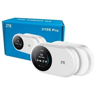 ZTE - U10S Pro - Draagbare Wi-Fi - Wit - 4G+LTE