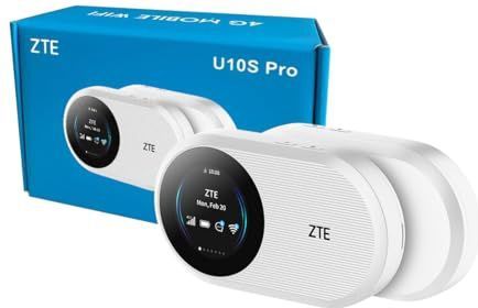 ZTE - U10S Pro - Draagbare Wi-Fi - Wit - 4G+LTE