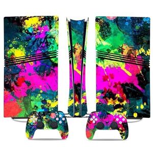 Voor PS5 PRO Skin Digital Edition Console En Controller Vinyl Cover Skins Wraps Krasbestendig, Compatibel Met Voor PS5 Digital Edition Pro 30938 Geen Schuimvorming Bubbelvrij