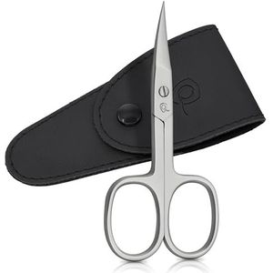 marQus - Nagelschaar - Extra scherp met gebogen snijvlak en etui - Nagelschaar voor vingers en teennagels