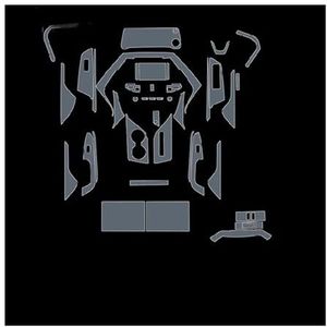 Displaybeschermfolie Voor Lexus LX 600 LX600 2022 2023 Auto GPS Navigatie TPU Beschermfolie Anti-kras Navi(ALL For RHD)