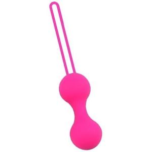 Vagina Muscle Trainer | Kegel Ball Egg | Pelvic Floor Strengthening Exercises Device | Intimate Sex Toys for Woman | Vaginal Balls Products for Adults Women | Geishas balls (Pink, L)