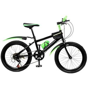 Bathrena Fiets voor kinderen, 20 inch mountainbike, kinderfiets, mountainbike, fiets voor 6-10 jaar, meisjes en jongens (groen)