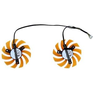 Video GPU-koeler, grafische kaartventilator, 2 stuks PLD08010S12HH, voor ZOTAC voor GeForce voor GTX 1070 voor Mini 8 GB