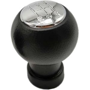 Auto versnellingspook Voor Suz&uki Voor Swift 2005-2010 Versnellingspookknop Hendel Hoofdhoes Kofferbakafdekking Auto(Gearknob Chrome)