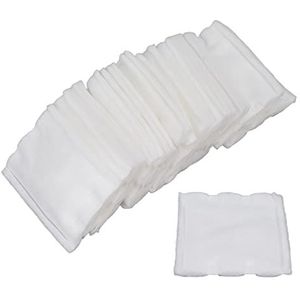 Katoenen Vierkantjes, 222 Stuks Wattenschijfjes Dubbelzijdige Vierkante Wattenschijfjes Katoenen Vierkantjes voor Gezicht Cosmetisch Puur Katoenen Vierkantjes Huidverzorging