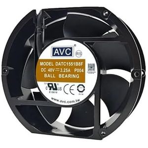 Voor AVC DATC1551B8FP078 172x150x51mm DC 48V 3.25A PWM Airflow Industriële Ventilator