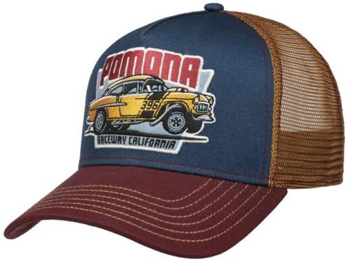 FWS - Raceway Trucker Pet - Katoen - Zwart/Wit