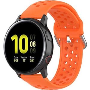 Shieranlee Zachte siliconen vervangende horlogeband, compatibel met Galaxy Watch 46 mm, 22 mm, Huawei GT2 46 mm, Galaxy Watch 3 45 mm, TicWatch Pro, Gear S3 Frontier Strap