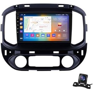 Android 13.0 2 Din Autoradio 10"" Touchscreen Auto Stereo Voor Chevrolet Colorado 2014-2018 Met Draadloze Carplay Android Auto GPS Navigatie AHD Omgekeerd Beeld Stuurwielbediening(Size:P1(1G+16G))