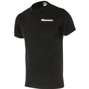 Gappay Professioneel 0996 katoenen T-shirt voor hondentrainer (XXXL, zwart)