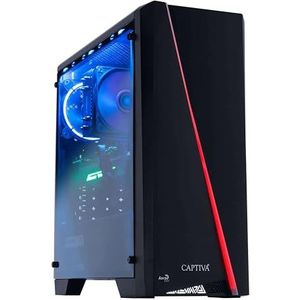 Captiva - Advanced Gaming R74-836 - PC - Zwart - AMD Ryzen 5 - 16 GB RAM - 1 TB SSD - NVIDIA GeForce RTX 4060 Ti - Windows 11 Home