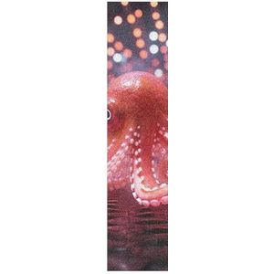 KAAVIYO Octopus Art of the Space Griptape voor skateboard grip tape zelfklevend antislip voor longboard gripstickers (22 x 83 cm, 1 stuk 1 stuks)
