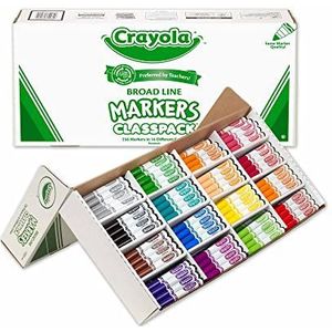 Markers Classpack, origineel, 16 kleuren, Conical Tip, 256/BX, solderen als 1 doos