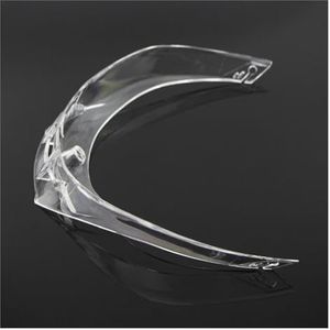 Motorhelm vizier lens, Helmvizier, geschikt for RACE2-helmlenzen GP Corsa-lenzen Dubbele spikes kunnen dag en nacht worden gebruikt Staart (D)(H)