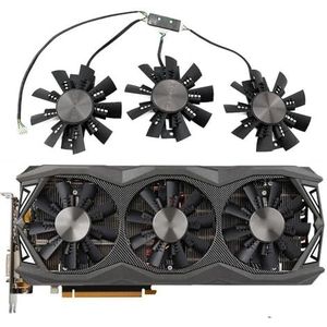 Voor ZOTAC voor GTX 980 Ti 6GB AMP-ventilator 87MM GA92S2U 980Ti AMP GPU-ventilator voor Extreme, ZT-90505-10P grafische kaartkoelventilator