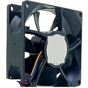 80mm PWM-behuizingsventilator voor Delta QFR0812UH 12V 8cm PWM-koelventilator voor servers en CPU's, luchtstroom van 5600 tpm