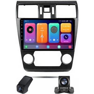 Android 13 Autoradio geldt voor Subaru Levorg VM 2014-2020 9 inch Touchscreen Autoradio met Wireless Carplay Android Auto Navi GPS Bluetooth RDS Radio WiFi+Telecamera Achterkant(NF-1)