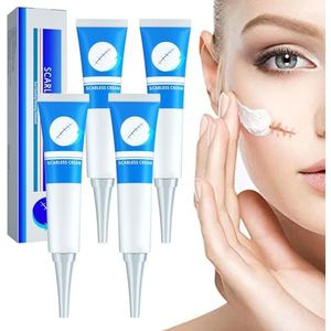 Zonoori 4 stuks littekenzalf, littekenengel voor het verminderen van littekens, 20 g littekencrème