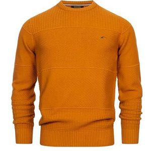 Indicode Heren INJustice Pullover | Trui met ronde hals Caramel XL