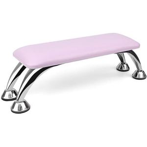 AMOYUN Paars Manicure Kussen Nail Kussen Nail Arm Rest, Nail Hand Kussen Pad Manicure Voetkussen Beginner Manicure Hand Kussen Nail Stand Technicus Tafel Lederen Antislip Bureau voor Nail Art