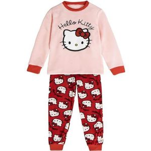 CERDÁ Life'S Little Moments Comfortabel en zacht origineel design | pyjama Hello Kitty, ademend en duurzaam, set (2 stuks), uniseks, kinderen, Hello Kitty, 10 Jaar