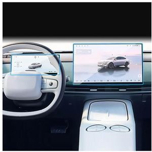 Displaybeschermfolie Voor Nissan N7 2025 Auto Navigatie Gehard Glas Beschermfolie Sticker Bescherming Dashboard(Navigation Film+Instrument Film)
