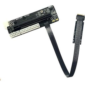 Allowish Laptop Externe M.2 M SLEUTEL Naar PCIE X16 4.0 Nvme Uitbreidingsapparaat Grafische Dock (0.30m)