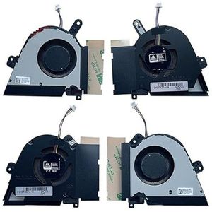 12V CPU GPU-ventilator voor ASUS TUF voor Dash F15 FX516 FX516P FX516PE FX516PR FX516PC FX516PM Air RTX3070 13NR0760P01011 13NR0760P02011(CPU GPU)