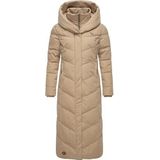 Ragwear - Natalka - Gewatteerde Jas - Sand - Lange Pasvorm