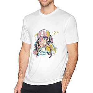 Golden Kamuy T-Shirt Unisex Comfortable Short Sleeve T-Shirt 100% Cotton T-shirts & overhemden(X-Large)