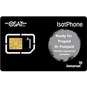 OSAT - Inmarsat IsatPhone Pro en IsatPhone 2 - Prepaid Simkaart met Zendtijd