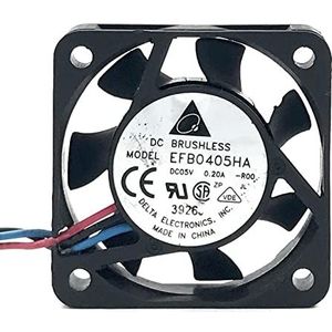 EFB0405HA 4010 4cm 40 * 40 * 10MM 5V 0.20A 3-wire speed cooling fan