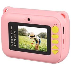 Kids Video Camera, Kids Selfie Camera Led Light Bijgewerkte Versie Colouful voor Jongens voor Thuis (Roze)