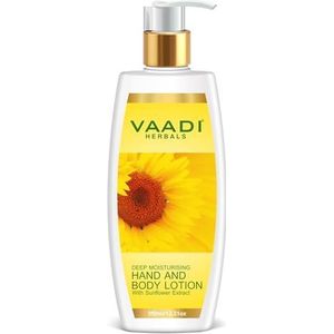 Vaadi Herbals Hand- en bodylotion met zonnebloemextract, 350 g