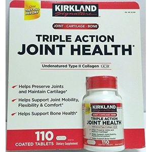 Kirkland Triple Action Joint Health Type II Collageen, Boor en HA - 110 Count
