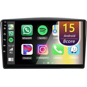 Android Radio voor Toyota Land Cruiser 100 Lexus LX470 1997-2001, 9 inch Touchscreen Autoradio met Wireless CarPlay Android Auto Bluetooth WIFI(4Core(1+32GB))