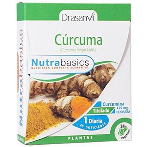 Nutrabasics Turmeric 24 capsules of 770mg