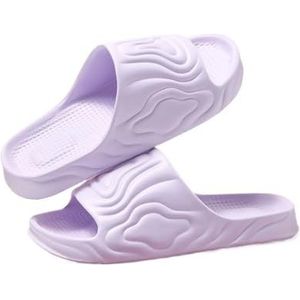 Sandalen, Unisex Zomer Zachte - Onderkant Pantoffels for Binnen & Buiten Thuisgebruik Slippers voor dames(Purple,45 EU)
