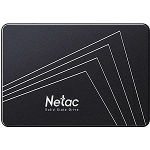 Netac SSD 240GB Interne - Sata SSD - PS4 SSD - Internal SSD - 3D NAND 2,5 Zoll 535 mb/s Zwart - N530S Sata 3.0 (Licht en robuust)