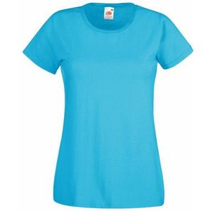 Fruit of the Loom T-shirt, 61-372-0, Blauw, L